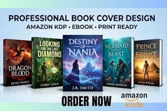 do book cover design, ebook cover design, kdp cover design