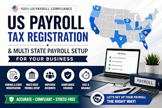 register US payroll taxes and set up multi state payroll for your business