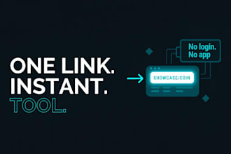 build a custom web tool you share via a link