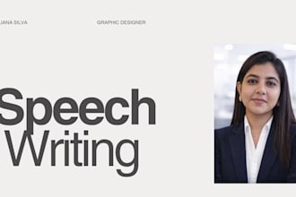 provide amazing speech for event