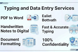 accurately type your handwritten notes into word documents
