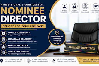 professional nominee director service for your company