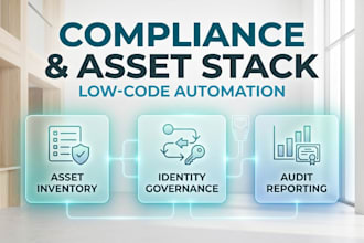 build a custom lowcode compliance and asset management system