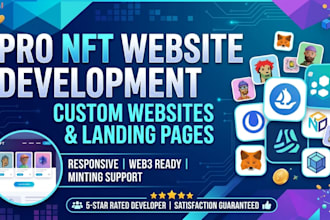 create nft minting website with smart contract and wallet integration