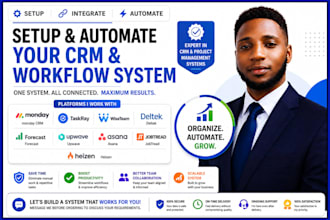 setup monday crm taskray wiseteam deltek forecast upwave asana jobtread heizen
