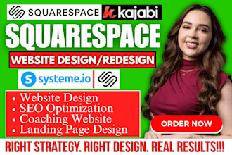 squarespace website design squarespace landing page squarespace website expert
