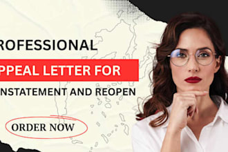 fix amazon, ebay, etsy account suspension and write reinstatement appeal letter