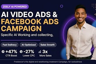 set up your facebook and instagram ads,meta ads with zeely ai in 24 hours