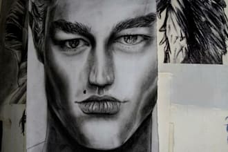 draw pencil sketch portraits