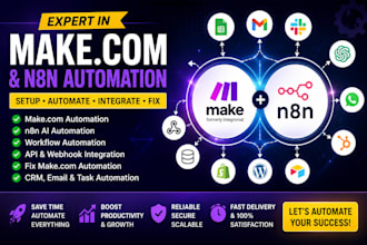 setup make com make com automation n8n ai automation fix make com automation