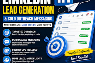 do linkedin lead generation and cold outreach messaging