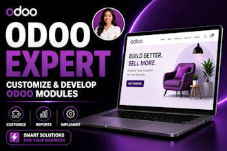 design odoo website, odoo ecommerce, odoo customization odoo seo, odoo developer