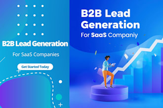 provide targeted b2b lead generation and prospect research for saas companies