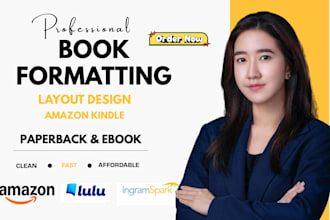 fiction book formatting, kindle ebook and paperback, lulu kdp book layout design