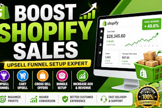 boost shopify store sales upsell cross sell funnel zipfy upcart selleasy setup