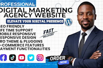 do digital marketing agency website design, SEO responsive web development