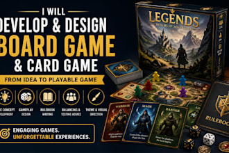 develop board game design card game development board game design