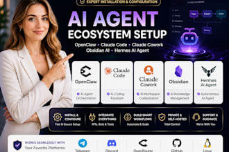 do openclaw install claude cowork, claude coded app obsidian ai, hermes ai agent