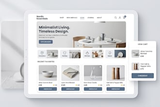 create UI UX for ecommerce stores