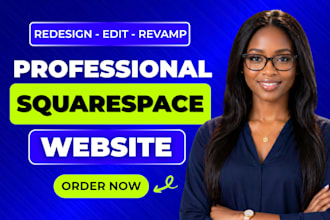 revamp squarespace business website update edit squarespace website redesign