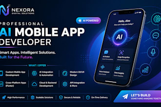 do ai mobile app development, ai automation, ai chatbot, ai mobile app