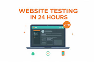 website testing for usability UI UX and functionality