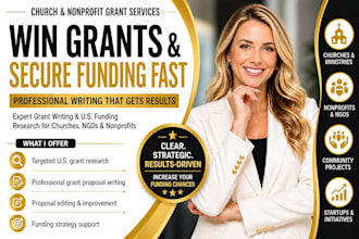 winning church, nonprofit grant proposal and find grant