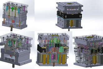 design plastic injection mold, silicone tooling dfm analysis moldflow simulation
