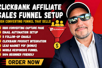 create a complete affiliate marketing funnel for click bank beginners