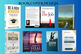 do book cover design, paperback book cover design