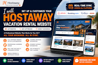 build and customize your hostaway vacation rental website with booking system