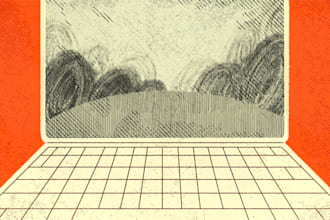 draw textured illustrations for you