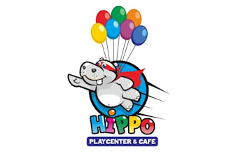 make remarkable logo for indoor kids children play centre