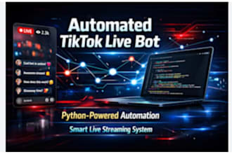 do live streaming bot, twitch bot, youtube bot, dating app, snapchat bot