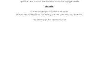 translate english to spanish or spanish to english manually