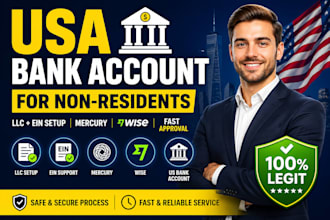 do USA bank creation mercury US llc residential address proof of address