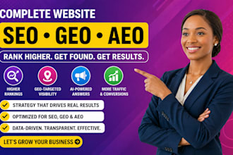 setup aeo GEO and local SEO for ai search ranking backlink building