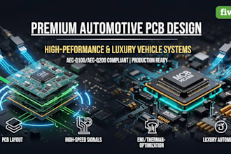 design premium automotive pcb for high performance and luxury vehicle systems