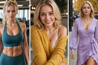 nsfw sfw ai influencer model for instagram fanvue lora training comfyuiworkflow