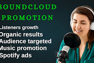 promote your soundcloud music with targeted organic audience