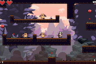 develop 2d godot game with custom game mechanics and prototypes mobile, PC, web
