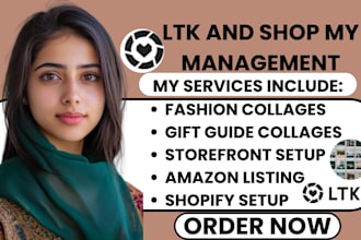 create ltk amazon storefront shopmy collages manage your affiliate store etsy
