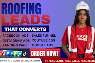 do roofing leads roof repair leads contractor leads home services facebook ads
