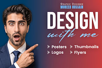 design logo, banner and posts