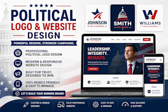design political poster, flyer, election, logo and banners