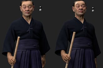 hyper realistic 3d character game character metahuman realistic 3d hair ue5 cc4
