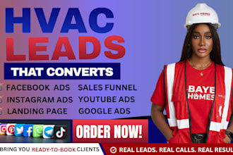 do hvac leads cooling leads local hvac leads ac repair leads facebook ads