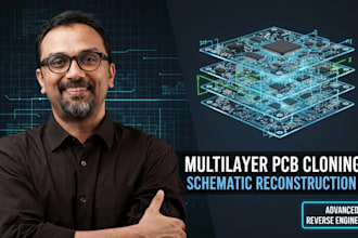 reverse engineer and clone multilayer pcb with full schematic and documentation