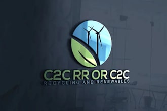design junk removal, hauling, recycling and trash bin cleaning logo