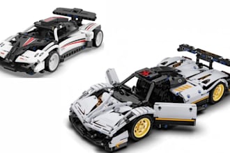 design custom lego moc technic car vehicle bike xml partlist and pdf build intro